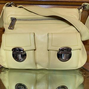Marc Jacobs Italian leather yellow bag